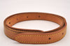 Authentic Louis Vuitton Leather Shoulder Strap For Bucket GM 31.9" Beige 1871J