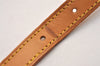 Authentic Louis Vuitton Leather Shoulder Strap For Bucket GM 31.9" Beige 1871J