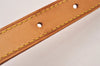 Authentic Louis Vuitton Leather Shoulder Strap For Bucket GM 31.9" Beige 1872J