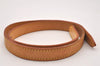 Authentic Louis Vuitton Leather Shoulder Strap For Bucket GM 31.9" Beige 1872J