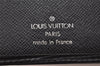 Authentic Louis Vuitton Epi Porte Billets Compact Wallet Black M63552 LV 1872K