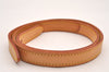 Authentic Louis Vuitton Leather Shoulder Strap For Bucket GM 31.9" Beige 1873J