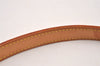 Authentic Louis Vuitton Leather Shoulder Strap For Bucket GM 31.9" Beige 1873J