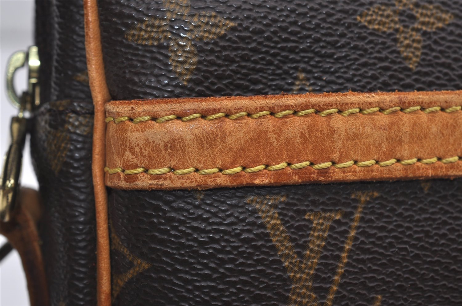 Authentic Louis Vuitton Monogram Danube Shoulder Crossbody Bag M45266 Junk 1874I