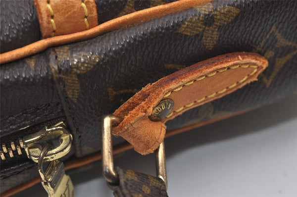 Authentic Louis Vuitton Monogram Danube Shoulder Crossbody Bag M45266 Junk 1874I