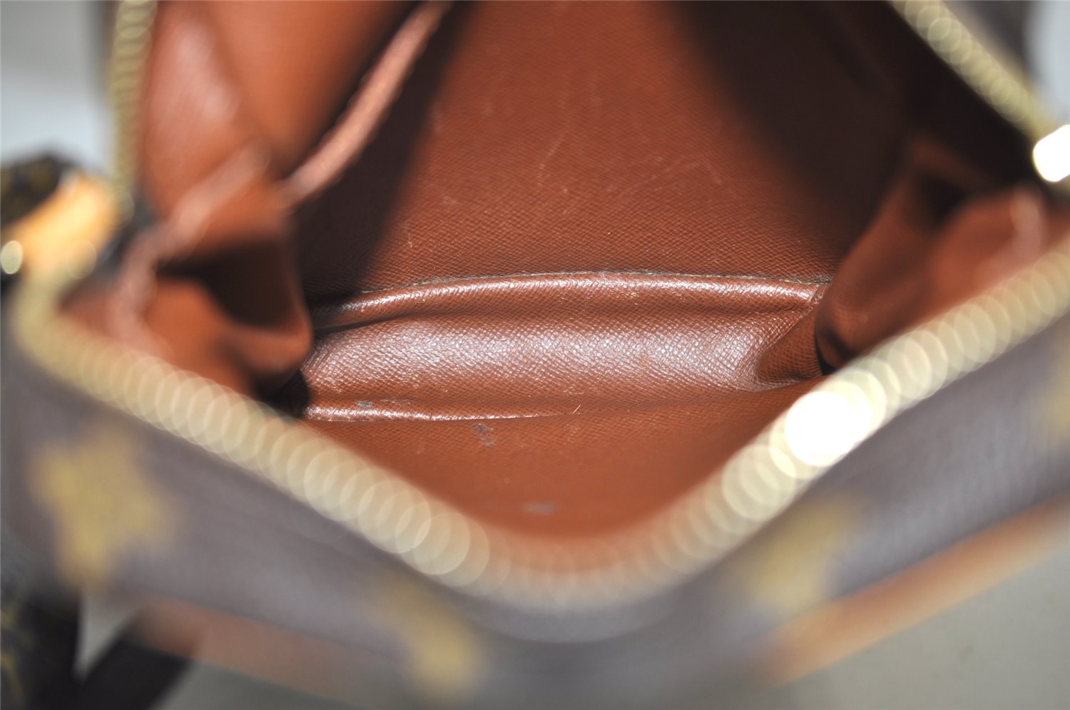 Authentic Louis Vuitton Monogram Danube Shoulder Crossbody Bag M45266 Junk 1874I