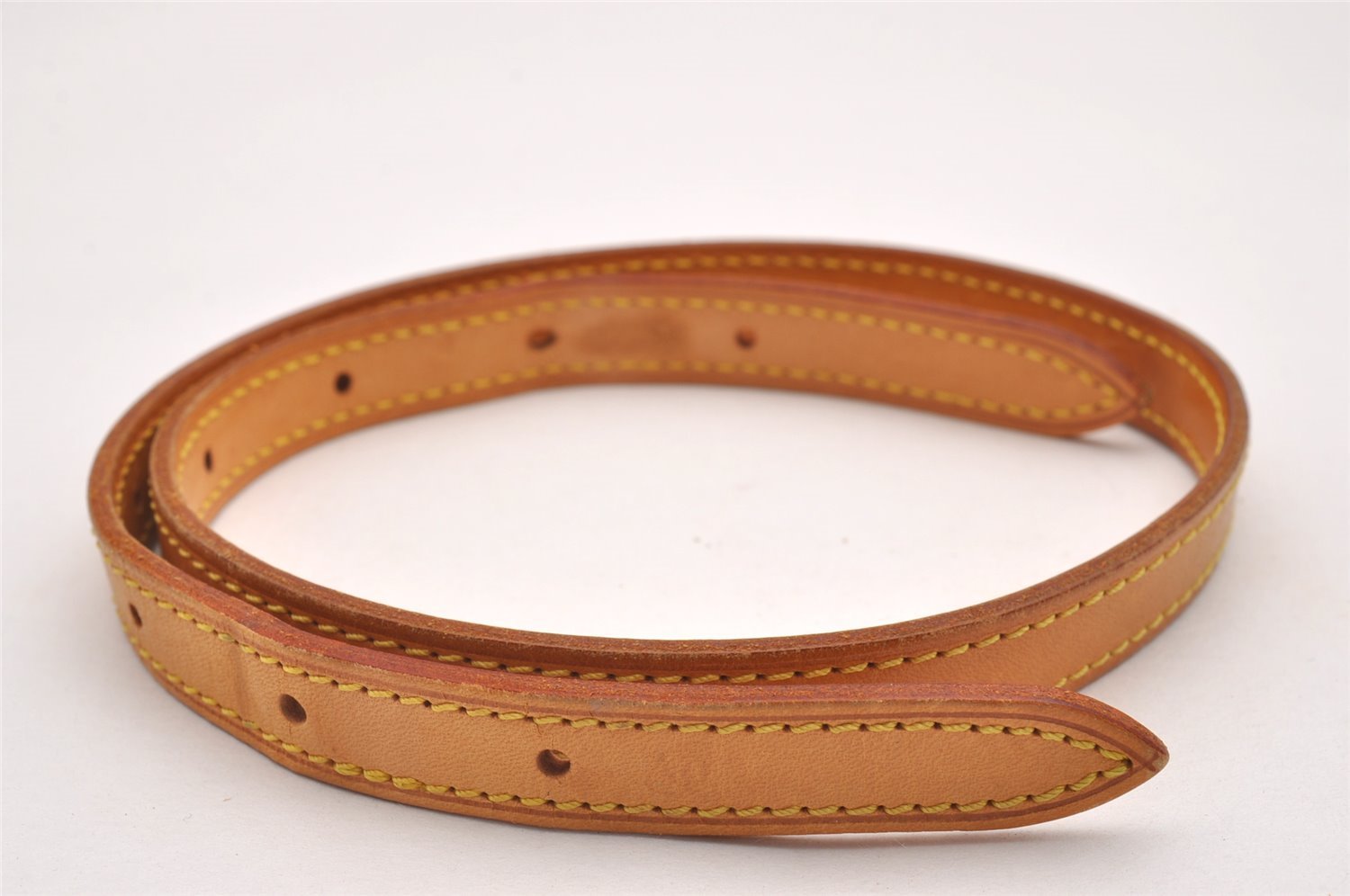 Authentic Louis Vuitton Leather Shoulder Strap For Bucket PM 27.6