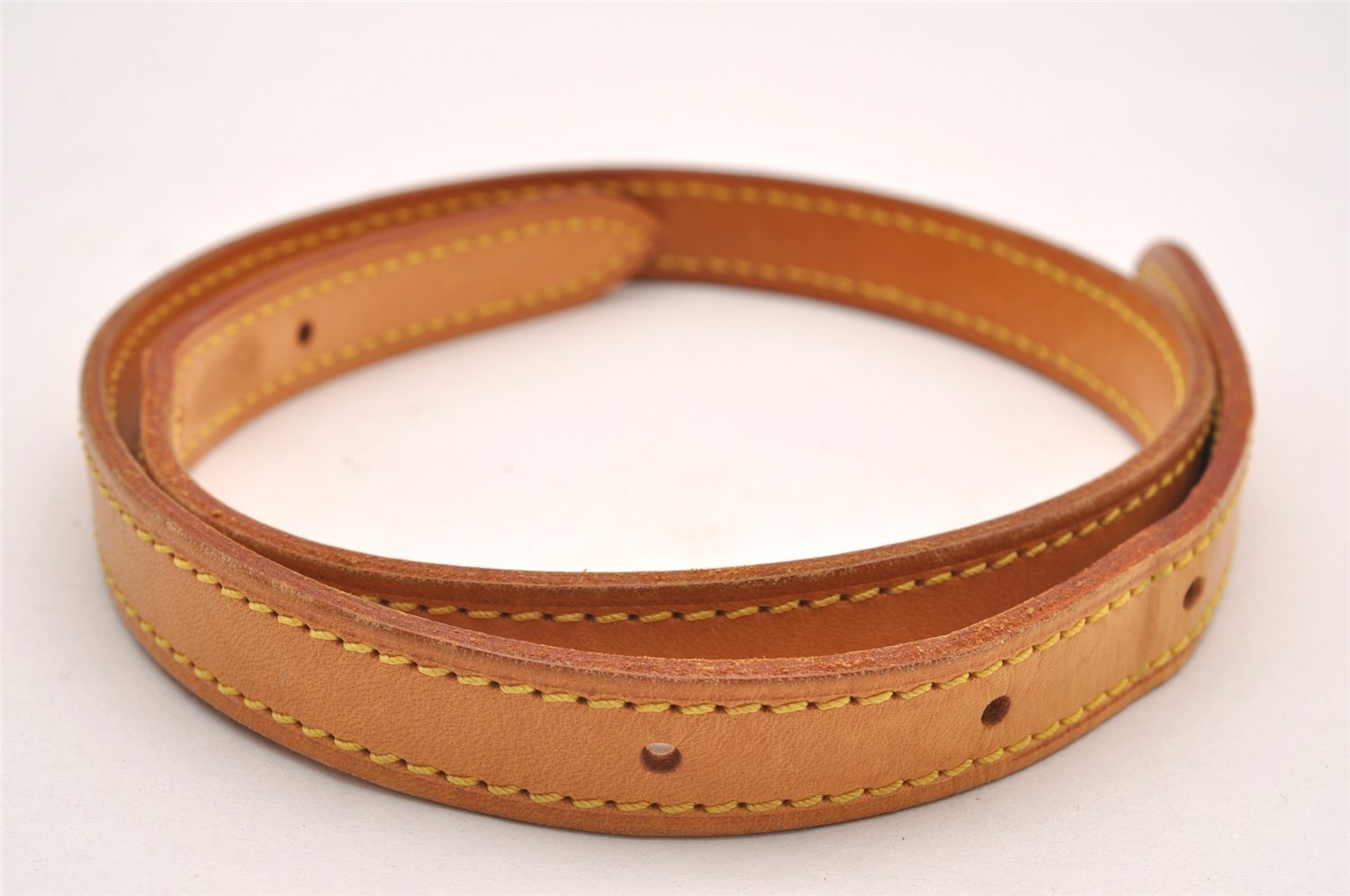 Authentic Louis Vuitton Leather Shoulder Strap For Bucket PM 27.6