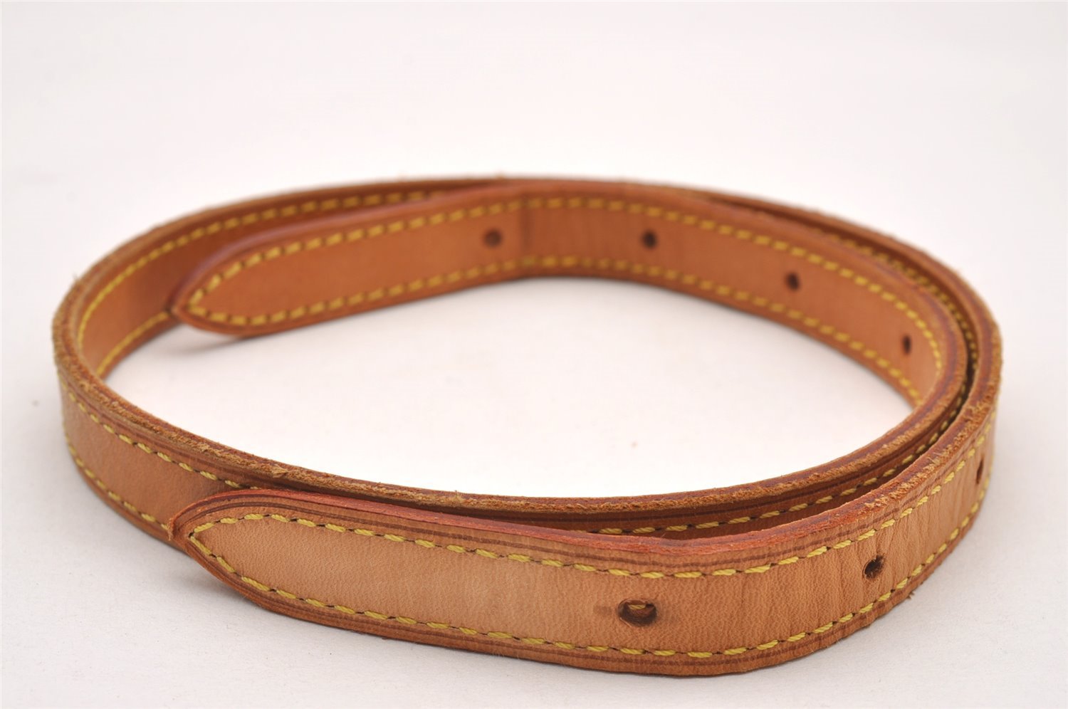 Authentic Louis Vuitton Leather Shoulder Strap For Bucket PM 27.6