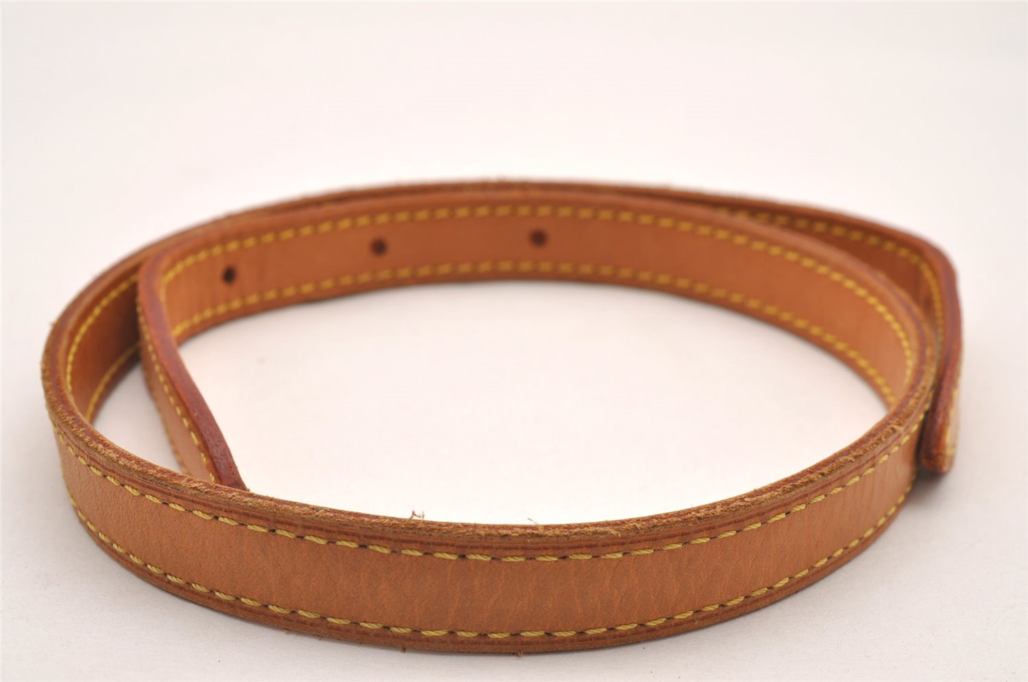 Authentic Louis Vuitton Leather Shoulder Strap For Bucket PM 27.6