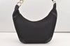 Authentic GUCCI Vintage Shoulder Hand Bag Nylon Leather 0014158 Black 1878J