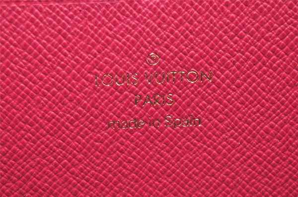 Authentic Louis Vuitton Monogram Portefeuille Clemence Wallet M60742 LV 1879K