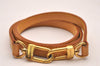 Authentic Louis Vuitton Leather Shoulder Strap Beige 39.6" LV 1881J