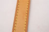 Authentic Louis Vuitton Leather Shoulder Strap Beige 39.6" LV 1881J