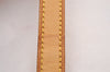 Authentic Louis Vuitton Leather Shoulder Strap Beige 39.6" LV 1881J