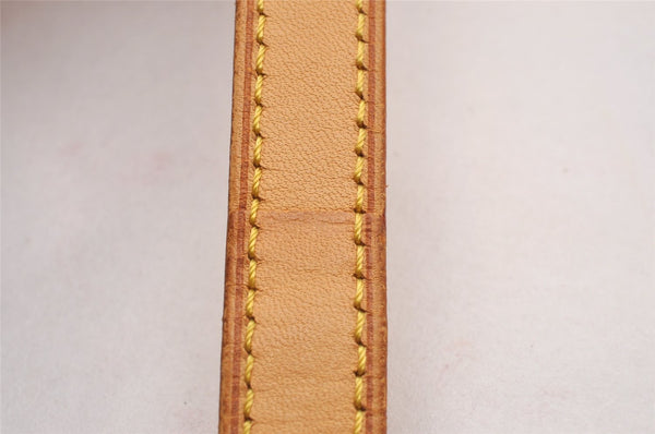 Authentic Louis Vuitton Leather Shoulder Strap Beige 39.6" LV 1881J