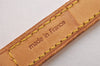 Authentic Louis Vuitton Leather Shoulder Strap Beige 39.6" LV 1881J