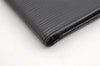 Authentic Louis Vuitton Epi Porte Cartes Credit Yen Wallet Black M63212 LV 1881K