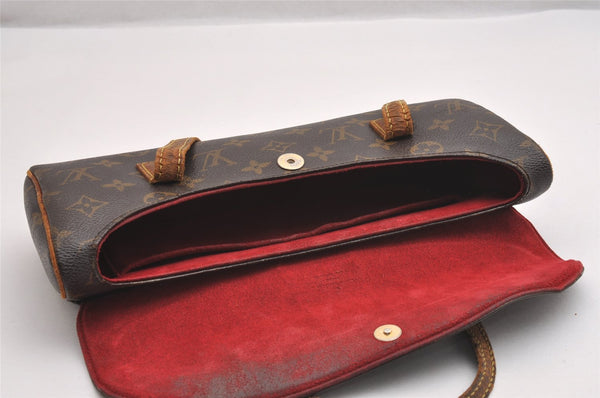 Authentic Louis Vuitton Monogram Sonatine Hand Bag Purse M51902 LV 1882I