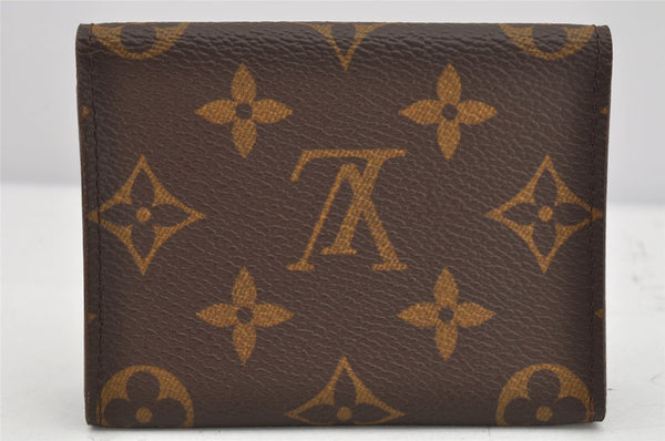 Auth Louis Vuitton Monogram Enveloppe Carte de Visite Card Case M62920 LV 1883K