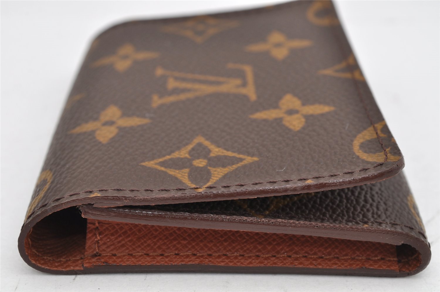 Auth Louis Vuitton Monogram Enveloppe Carte de Visite Card Case M62920 LV 1883K