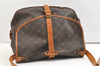 Authentic Louis Vuitton Monogram Saumur 35 Shoulder Cross Bag M42254 Junk 1885K