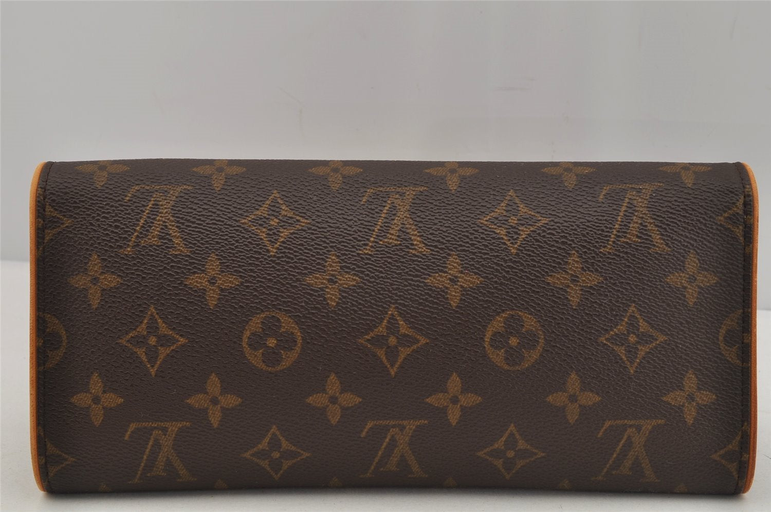 Authentic Louis Vuitton Monogram Pochette Twin GM Shoulder Bag M51852 LV 1886J