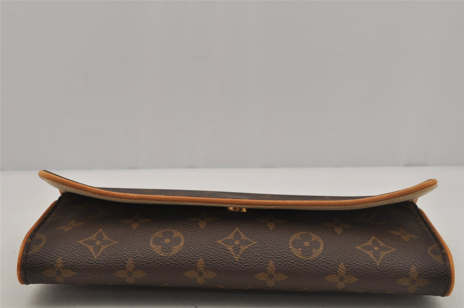 Authentic Louis Vuitton Monogram Pochette Twin GM Shoulder Bag M51852 LV 1886J