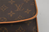 Authentic Louis Vuitton Monogram Pochette Twin GM Shoulder Bag M51852 LV 1886J