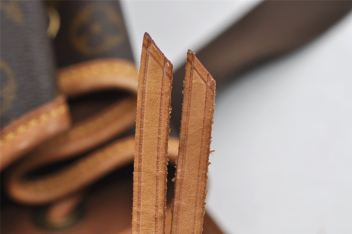 Authentic Louis Vuitton Monogram Montsouris GM Backpack M51135 LV 1888I