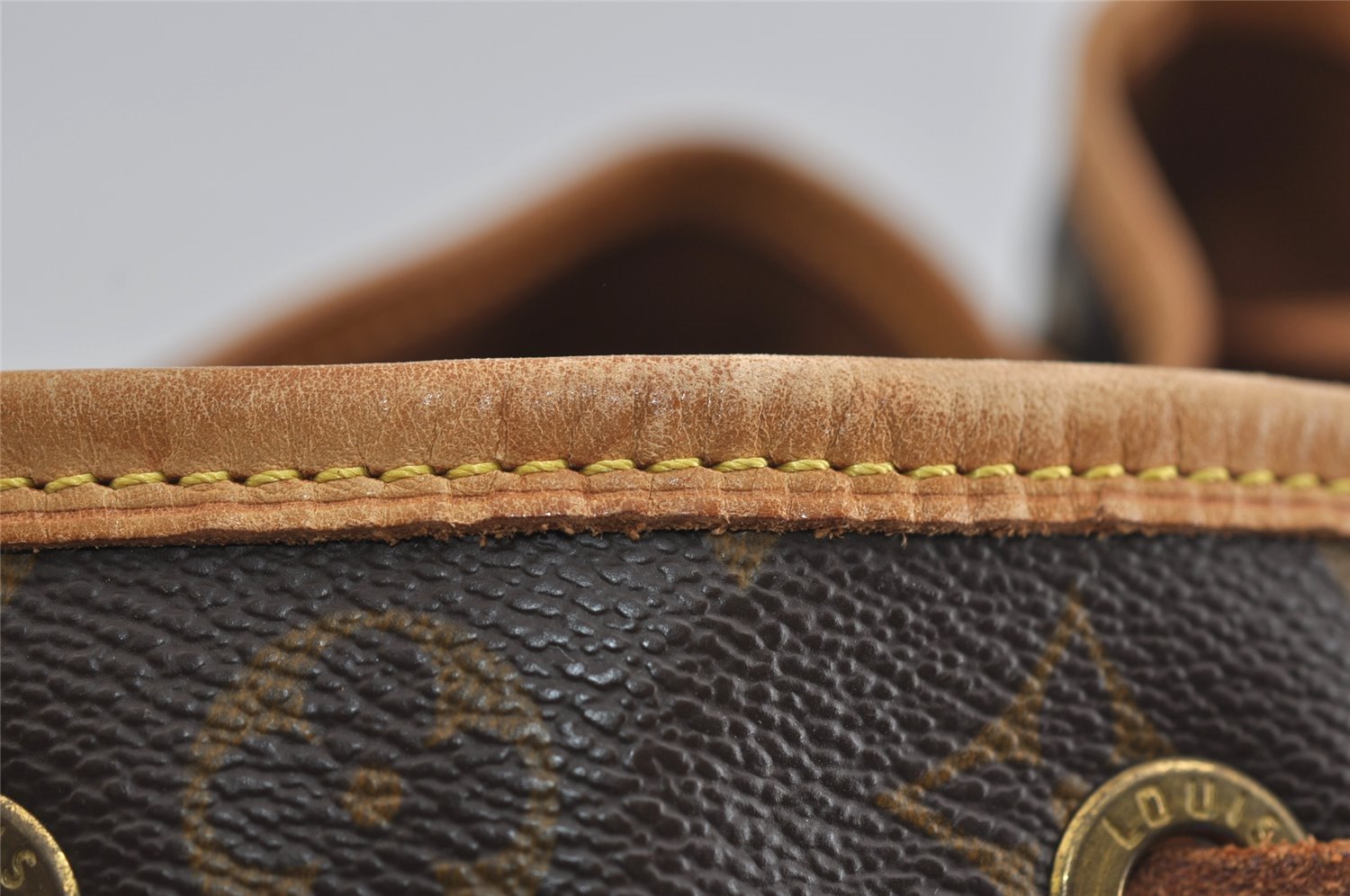 Authentic Louis Vuitton Monogram Montsouris GM Backpack M51135 LV 1888I