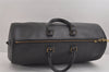 Authentic Louis Vuitton Epi Keepall 45 Boston Travel Bag Black M42972 LV 1889J