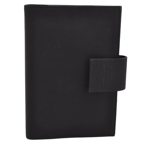 Authentic PRADA Nylon Agenda Notebook Cover Black 1890K