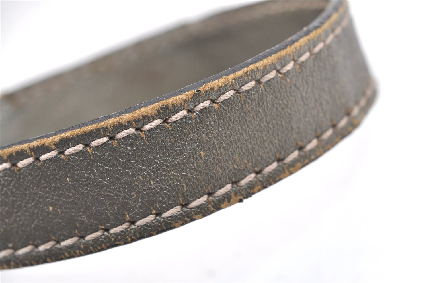 Authentic GUCCI Impreme Shoulder Cross Bag GG PVC Leather 201447 Khaki 1893I