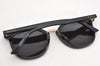 Authentic GUCCI Vintage Sunglasses GG 0403SA Plastic Black Gold 1893K