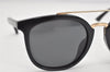 Authentic GUCCI Vintage Sunglasses GG 0403SA Plastic Black Gold 1893K