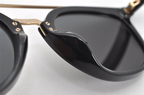 Authentic GUCCI Vintage Sunglasses GG 0403SA Plastic Black Gold 1893K