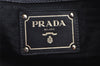 Authentic PRADA Vintage Leather Nappa Shoulder Bag B4829M Black 1895I