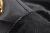 Authentic PRADA Vintage Leather Nappa Shoulder Bag B4829M Black 1895I