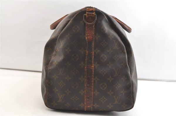 Authentic Louis Vuitton Monogram Keepall Bandouliere 55 M41414 Boston Bag 1895K