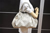 Authentic GUCCI Guccissima Sukey Hand Tote Bag GG Leather 211944 White 1896K