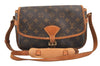 Authentic Louis Vuitton Monogram Sologne Shoulder Cross Body Bag M42250 LV 1900K