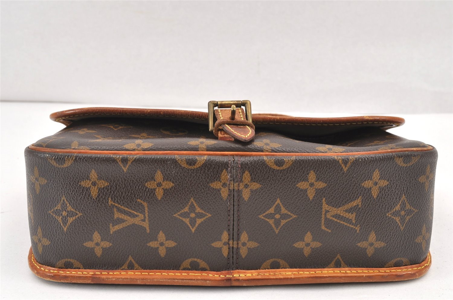 Authentic Louis Vuitton Monogram Sologne Shoulder Cross Body Bag M42250 LV 1900K