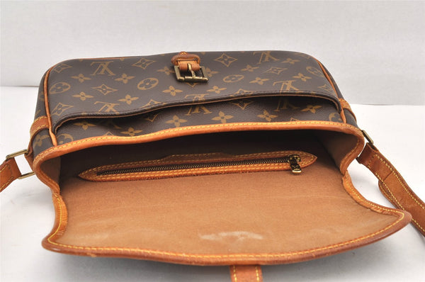 Authentic Louis Vuitton Monogram Sologne Shoulder Cross Body Bag M42250 LV 1900K