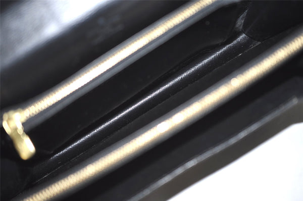 Authentic Louis Vuitton Epi Concorde Hand Bag Purse Black M52132 LV 1901J