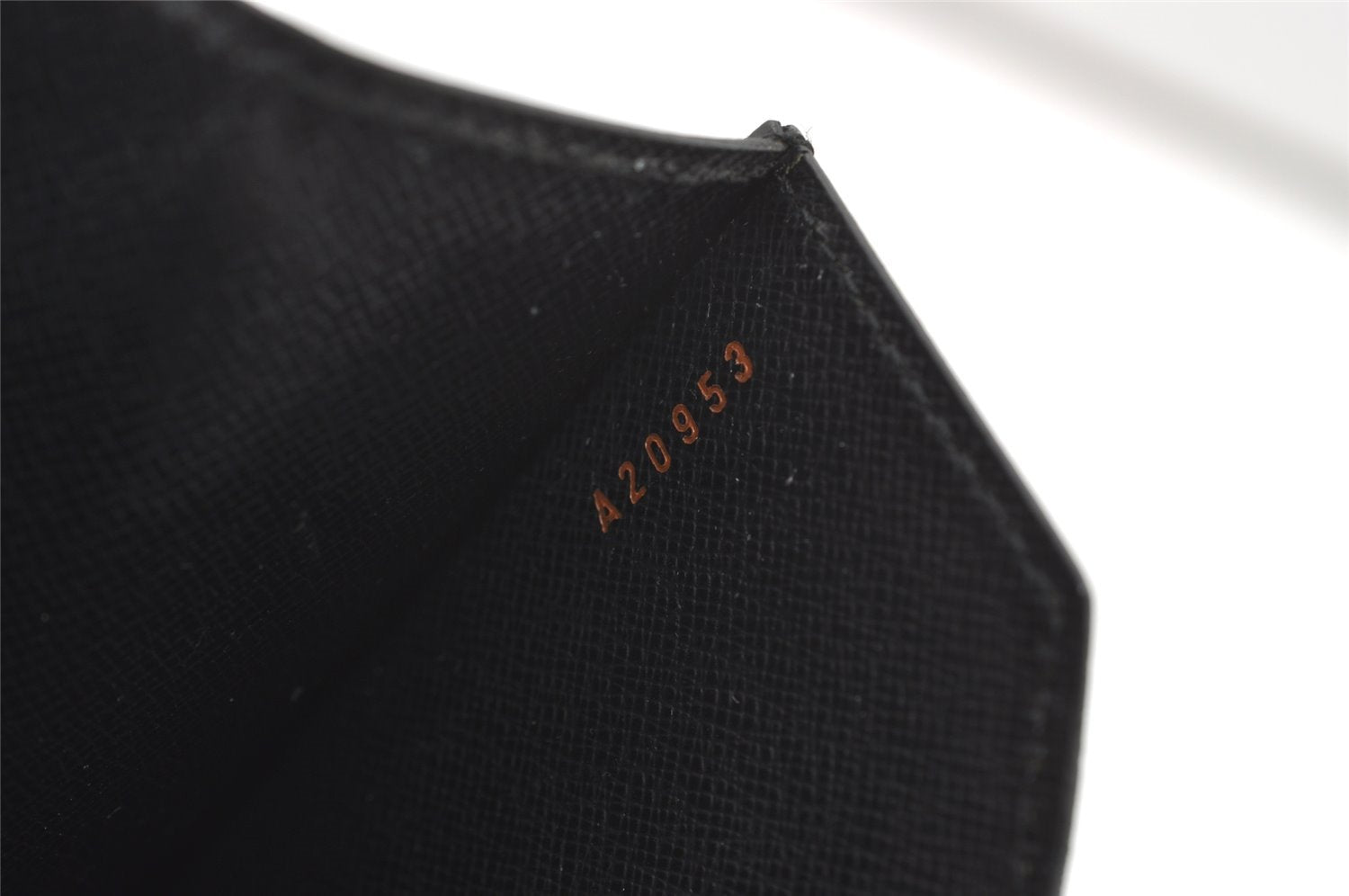 Authentic Louis Vuitton Epi Concorde Hand Bag Purse Black M52132 LV 1901J