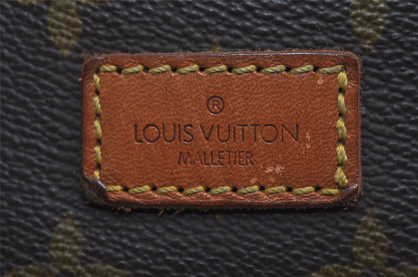 Authentic Louis Vuitton Monogram Saumur 43 Shoulder Cross Bag M42252 Junk 1902I