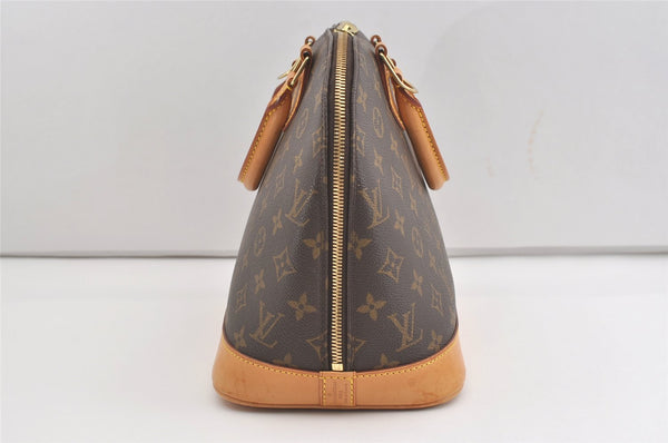 Authentic Louis Vuitton Monogram Alma Hand Bag Purse M51130 LV 1902J