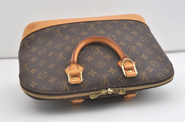 Authentic Louis Vuitton Monogram Alma Hand Bag Purse M51130 LV 1902J