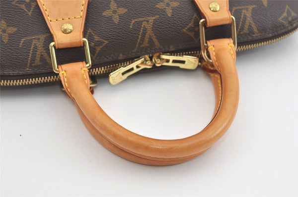 Authentic Louis Vuitton Monogram Alma Hand Bag Purse M51130 LV 1902J